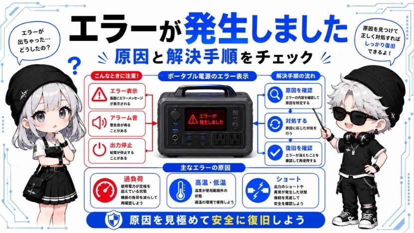 「エラーが発生しました」BMSが作動する原因と具体的な解決手順