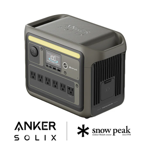Portable Power Station 1000 snow peak コラボ