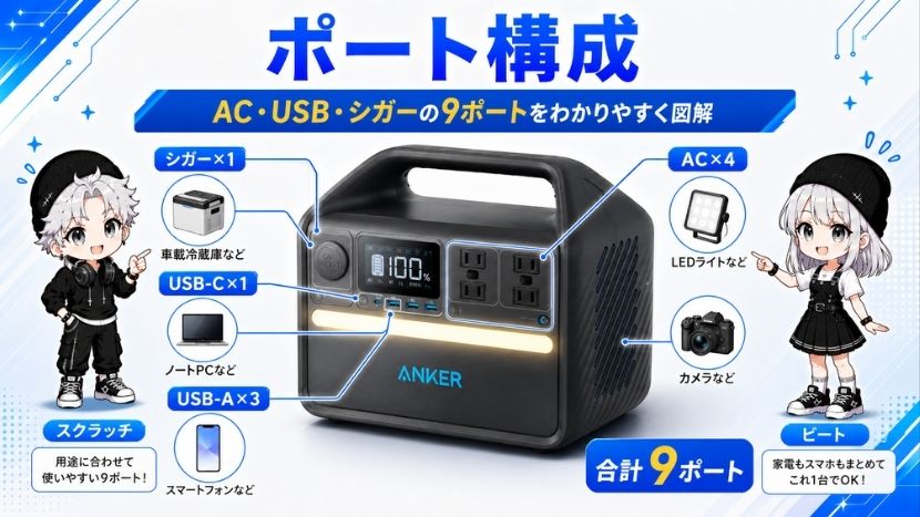 ポート構成