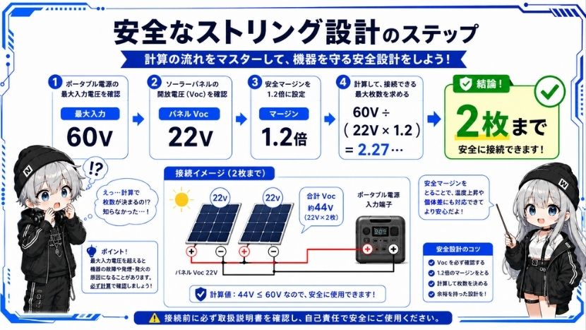 【手順解説】安全なストリング設計のステップ