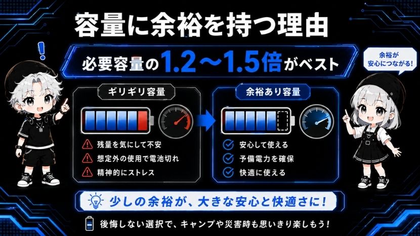 実際に使ってわかった「少し大きめ」を買うべき理由